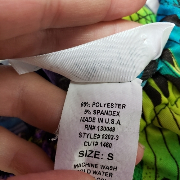 R. Mark's bright colorful mini dress size small - Picture 9 of 10